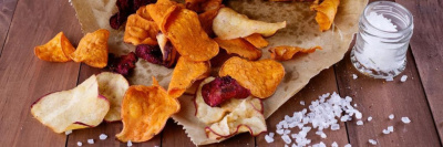 Овощные чипсы не всегда полезнее чипсов из крахмала и картофеля /    