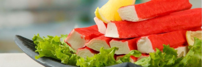 Исследованы крабовые палочки: минимум крахмала, максимум белка /    