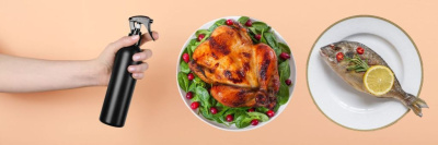 Лайфхаки рекламы: как «приготовить» курицу или рыбу с помощью лака для волос /    