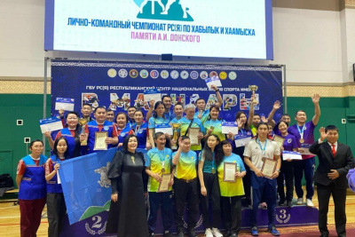 Команда Вилюйского района заняла первое место на чемпионате Якутии по хабылык и хаамыска / Саина Титова   