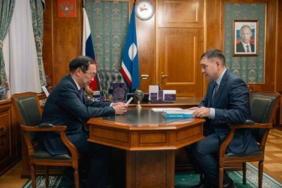 Глава Якутии провел рабочую встречу с президентом международного комитета «Дети Азии» / ЯСИА   