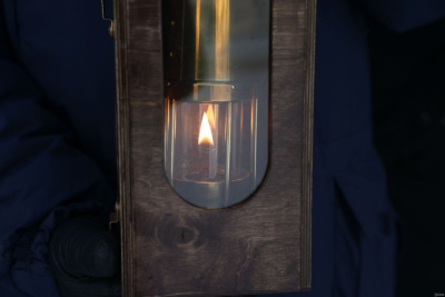 В Якутию прибыла частичка Вечного огня к 80-летию Победы в Великой Отечественной войне / Николай Борисов   