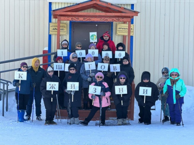 Акция «10000 шагов к жизни» прошла в Арылахе /    