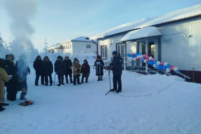 Новый ФАП построили в Оленегорске Аллаиховского района / ЯСИА   