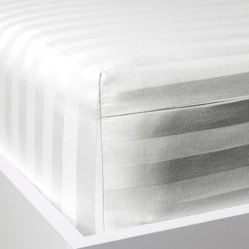 Простыня на резинке Белый 40157