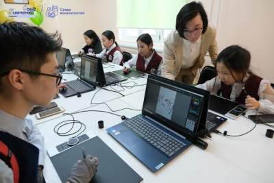 В Борогонцах открыли пространство для креативного развития и досуга детей / ЯСИА   