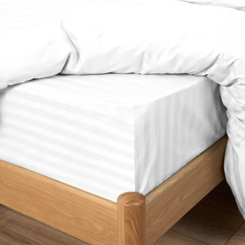 Простыня на резинке Белый 40961