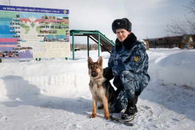 Восемь щенков служебных собак пополнили ряды кинологической службы республиканского управления ФСИН / Анна Лебединская   