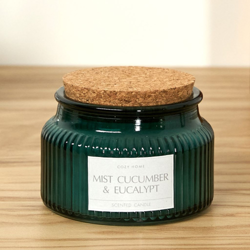 Свеча ароматическая Mist cucumber and Eucalypt I