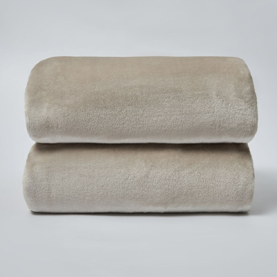 Плед Supersoft, пепел