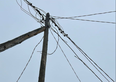 В Якутске из-за экскаватора более десяти домов остались без света / ЯСИА Якутск Якутск Республика Саха (Якутия)