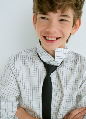 Рубашка для мальчиков, Голубой