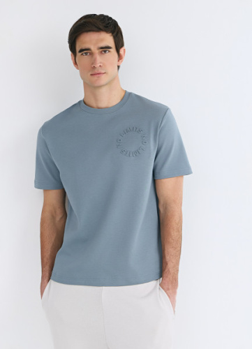 Футболка с объёмным принтом, Зеленый