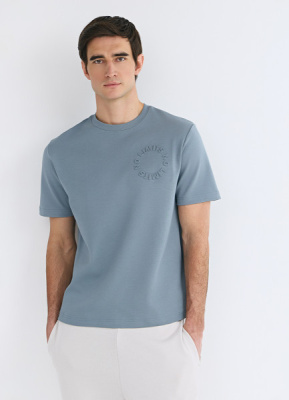 Футболка с объёмным принтом, Зеленый