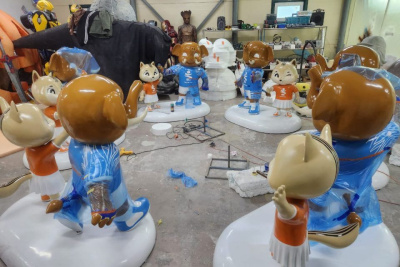 Придумали 12 уникальных поз: студия Just Ayaal — о работе над талисманами игр «Дети Азии» / Нарыйа Пахомова   