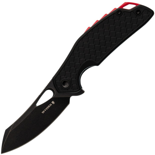 Раскладной нож Mr.Blade Wyvern Wharncliffe, сталь AUS-8, рукоять FRN, черный