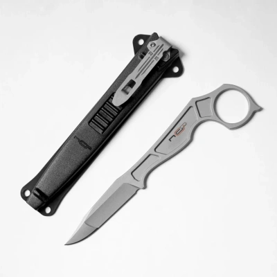 Скелетный нож N.C.Custom Thorn Razvedos Edition, сталь AUS-8