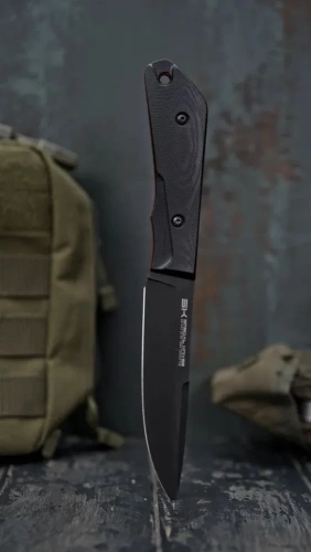 Походный нож Special Knives Rage, сталь AUS-10, рукоять G10, черный