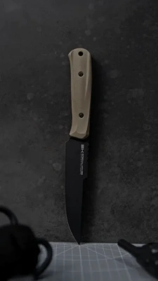 Походный нож Special Knives Storm, сталь AUS-10, рукоять G10, песочный