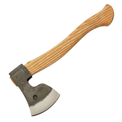 Кованый топор Аника Егерь, сталь ШХ15, рукоять ясень