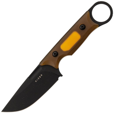 Туристический нож Kizer Cabox, сталь Nitro-V, рукоять Ultem