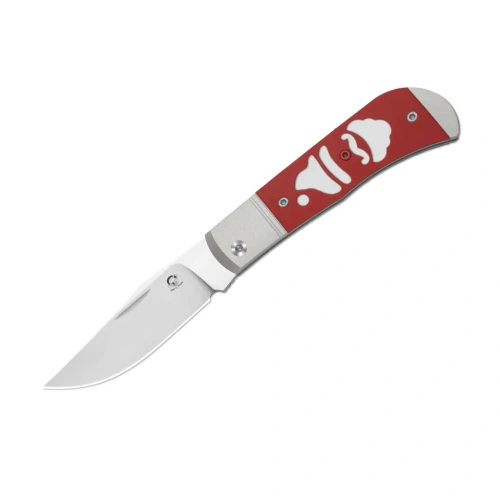 Складной нож Kizer Christmas Trestle, сталь 14C28N, рукоять алюминий/G10, ограниченное издание