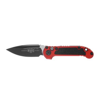 Автоматический нож Microtech LUDT Gen III, сталь M390MK, рукоять алюминий, красный