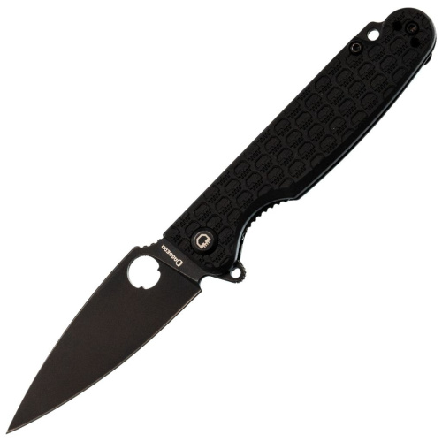 Складной нож Daggerr Piranha all black DL, сталь 8Cr14MoV, рукоять FRN