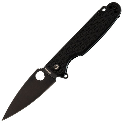 Складной нож Daggerr Piranha all black DL, сталь 8Cr14MoV, рукоять FRN