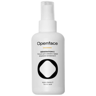 Лосьон для сияния с тремя формами витамина С Openface Generation C