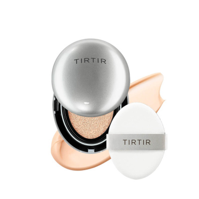 Лёгкий мини-кушон с сияющим финишем TIRTIR Mask Fit Aura Mini Cushion 17C Porcelain