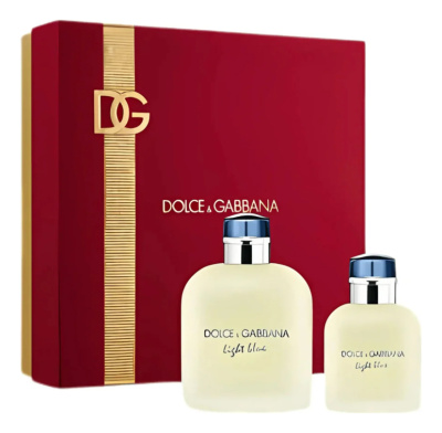 Light Blue pour homme: набор (т/вода 125мл + т/вода 40мл)