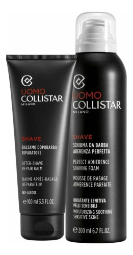 Набор Uomo (пена д/бритья Shave Schiuma Da Barba Aderenza Perfetta 200мл + бальзам после бритья After Shave Repair Balm 100мл)
