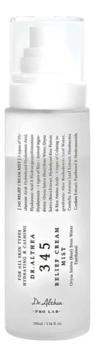 Успокаивающий мист для лица с гидролатом риса и пантенолом 345 Relief Cream Mist: Мист 100мл