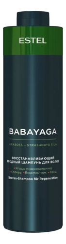 Восстанавливающий ягодный шампунь для волос Babayaga: Шампунь 1000мл