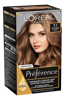 Краска для волос Preference : 7.1 Исландия