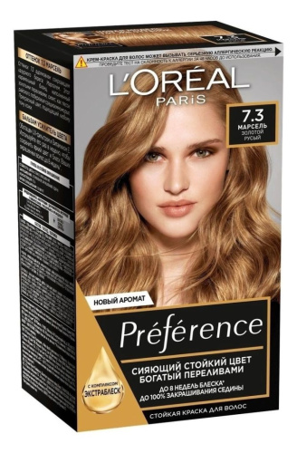Краска для волос Preference : 7.3 Марсель
