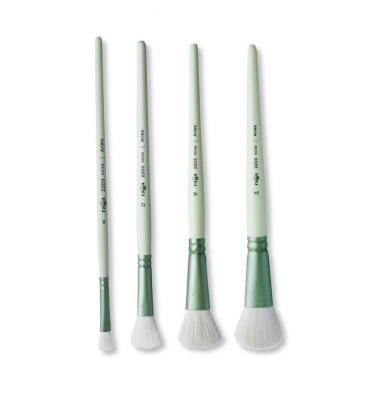 Кисть коза овальная Гамма "Aries" короткая ручка