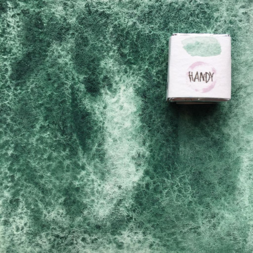 Акварель "Handy" кювета 2 мл, Кобальт зеленый темный