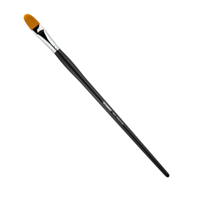 Кисть синтетика мягкая овальная Sketchmarker "343" ручка длинная