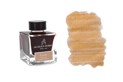 Чернила в банке Herbin Prestige, 50 мл, Nude Нюдовый