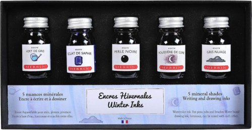 Набор чернил Herbin Winter, 5цв*10 мл