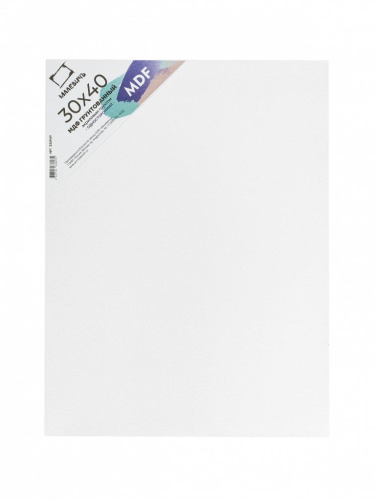 Панель МДФ грунтованная односторонняя Малевичъ 30х40 см