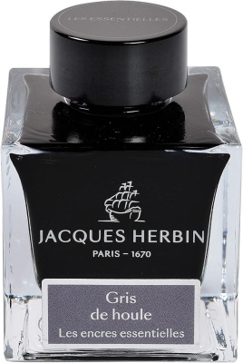 Чернила в банке Herbin Prestige, 50 мл, Gris de houle Серый