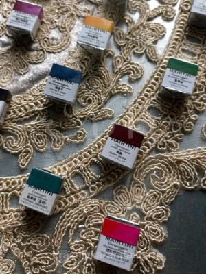 Акварель Mairtini "Caravaggio Professional" полукювета, разные цвета