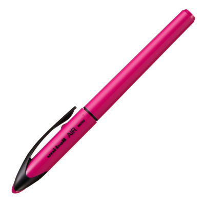 Роллер Uni-Ball AIR UBA-188E 0,5 мм, синий, корпус розовый