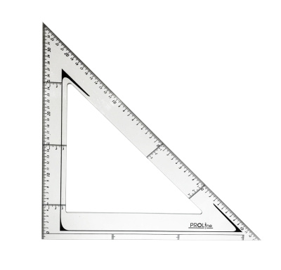 Угольник PROLine 45 гр 35 см