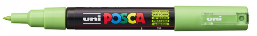 Маркер UNI "POSCA" PC-1M, 0,7 мм, наконечник пулевидный, зеленое яблоко