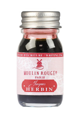 Чернила Herbin в банке 10 мл, Цвета Парижа Moulin Rouge Красный
