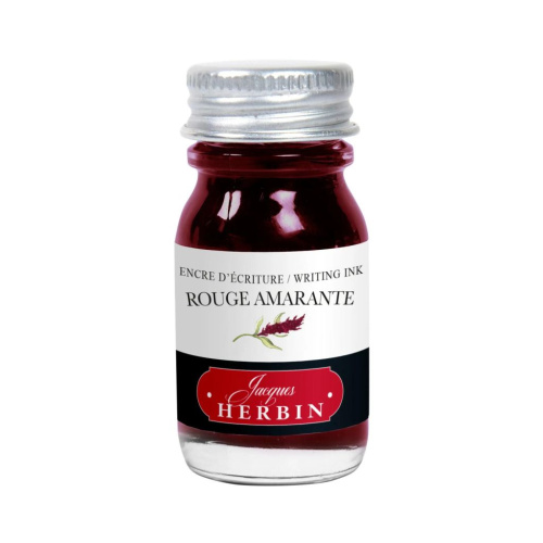 Чернила в банке Herbin, 10 мл, Rouge Amarante